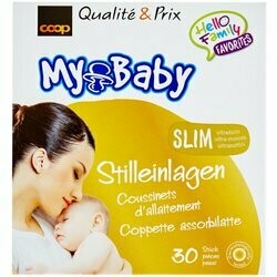 My Baby Coussins d&#39;allaitement Slim 30 pièces