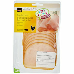 Poitrine de poulet fumé env. 130g