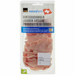 Naturafarm Jambon arrière en tranches fines 80g