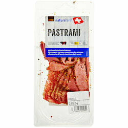 Pastrami en tranches extra fines env. 90g