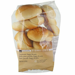 Petits pains précuits Happy Brunch 6x90g 540g