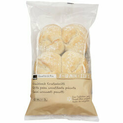 Petits pains croustillants précuits 300g 6pcs