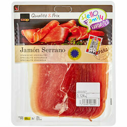 Serrano jambon cru reserva en tranches env. 120g