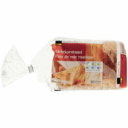 Pain de mie rustique 250g