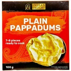 Indian Delight Pappadums 100g