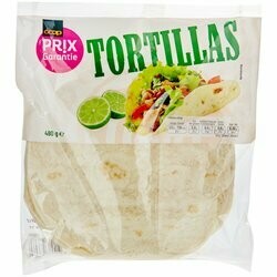 Tortillas de farine 480g