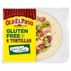 Old El Paso Tortillas sans gluten 6 pièces 216g