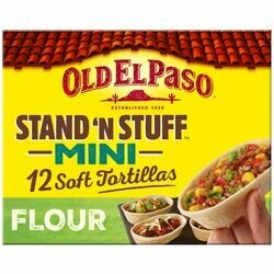 Old El Paso Mini Tortilla de maïs souples pour taco 145g