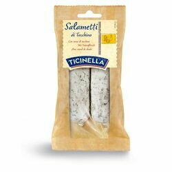 Ticinella Salametti de dinde 2 pièces 140g