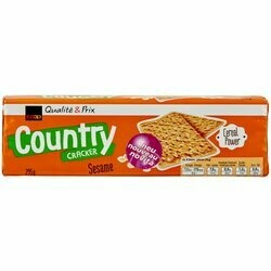 Country Crackers au sésame 295g