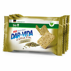 Bio Dar-Vida Crackers aux graines de courge 184g