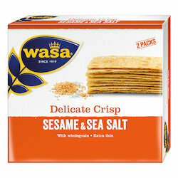 Wasa Pain croustillant au sésame & sel de mer Delicate Crisp 190g