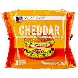 Cheddar en tranches 180g