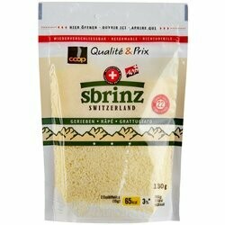 Sbrinz râpé 130g