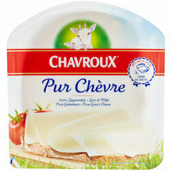Chavroux Fromage de chèvre en tranches 120g