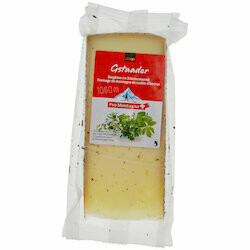 Pro Montagna Fromage des montagnes de Gstaad aux herbes env. 231g
