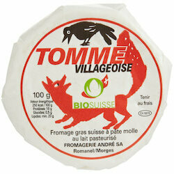 Bio Tomme villageoise 100g