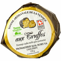 Bory Tomme farcie aux truffes noires 120g
