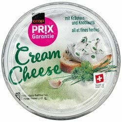Fromage à tartiner aux fines herbes &amp; ail 150g