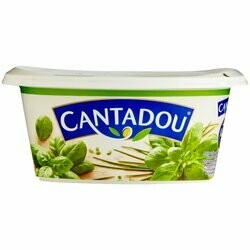 Cantadou Fromage à tartiner au basilic &amp; ciboulette 140g