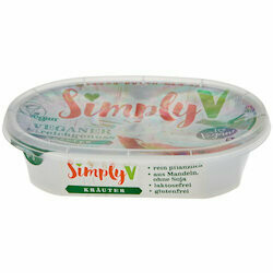Simply V Crème à tartiner aux herbes végétalienne 150g