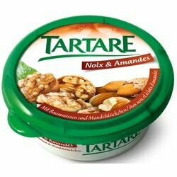 Tartare Fromage à tartiner aux noix &amp; amandes 150g