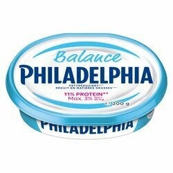 Philadelphia Fromage à tartiner Balance nature 5% gras 200g