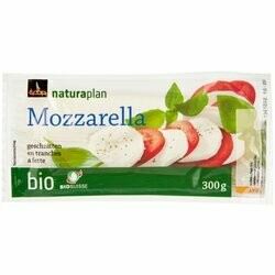 Bio Mozzarella tranchée 300g
