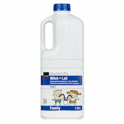 Lait entier pasteurisé 3,5% de gras 1.75l