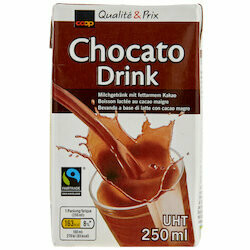 Fairtrade Drink lacté Chocato UHT 2x250ml