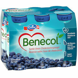 Benecol Yogourts à boire spécial aux myrtilles 6x65ml 390ml