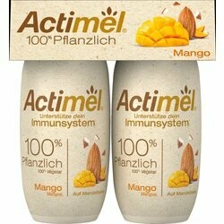 Danone Actimel Yogourts probiotiques à boire végétal & mangue 4x100g