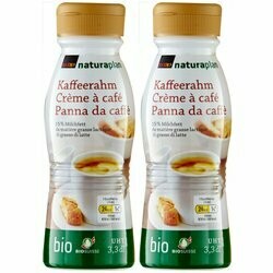 Naturaplan Bio Crème à café UHT 15% de gras 2x 330ml