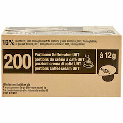 Emmi Portions de crème à café UHT 200 pièces 2400g