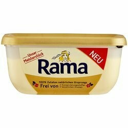 Margarine Rama pour tartiner, cuisiner et la pâtisserie 450g
