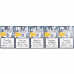 Pall Mall Cigarettes avec cartouches White Box Edition limitée