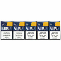 Pall Mall Cigarettes avec cartouches Blue Box Edition limitée 10pce