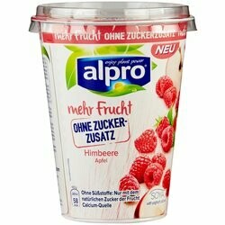 alpro Yogourts aux framboises sans sucre ajouté 400g