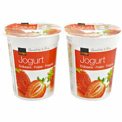 Yogourts à la fraise 2x180g 2x 180g