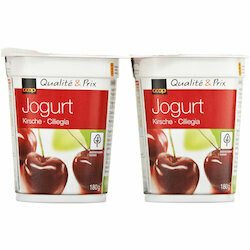 Yogourts à la cerise 2x180g