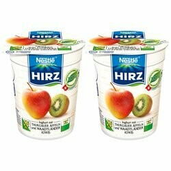 Hirz Yogourts à la pomme & kiwi 2x180g