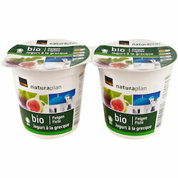 Bio Yogourts à la grecque aux figues 2x150g