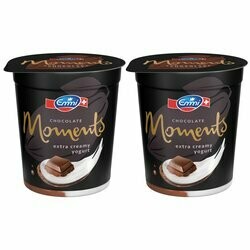 Emmi Yogourt au chocolat Moments 2x150g