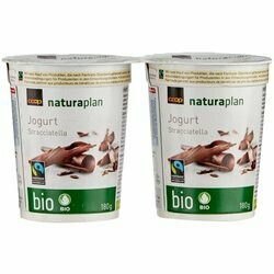 Bio Fairtrade Yogourts stracciatella 2x180g