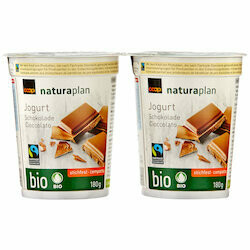Bio Fairtrade Yogourts au chocolat 2x180g