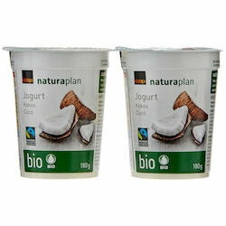 Bio Fairtrade Yogourt à la noix de coco 2x180g