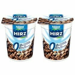 Hirz Yogourts au moka 0% gras 2x180g