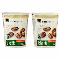 Bio Fairtrade Yogourts au moka 2x180g