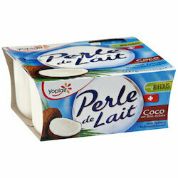 Yoplait Yogourts Perle de lait à la noix de coco 4x125g 500g