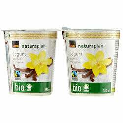 Naturaplan Bio Fairtrade Yogourts à la vanille 2x180g
2x 180g